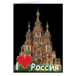 Russland Karte