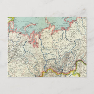 Russland, Korea und Asien Postkarte