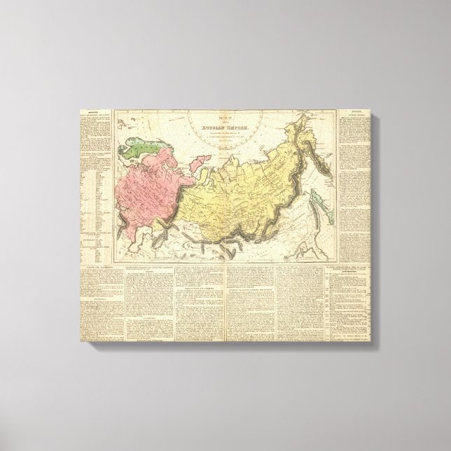 Russland Leinwanddruck (Vorderseite)