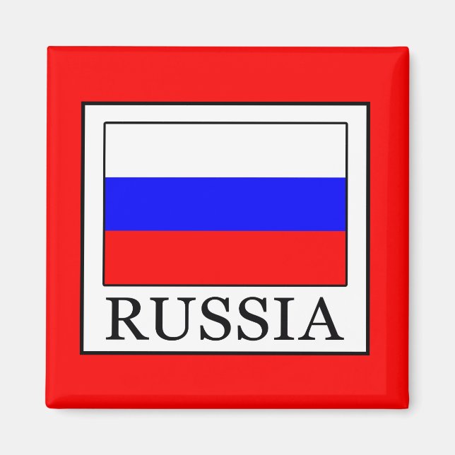 Russland Magnet (Vorne)