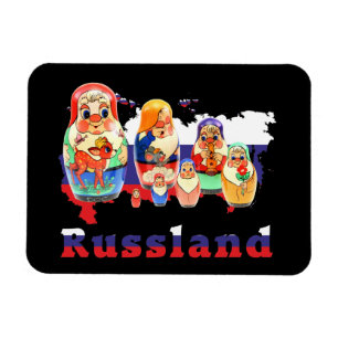 Russland - Magnet