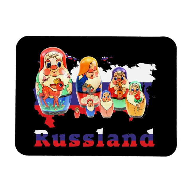 Russland - Magnet (Horizontal)