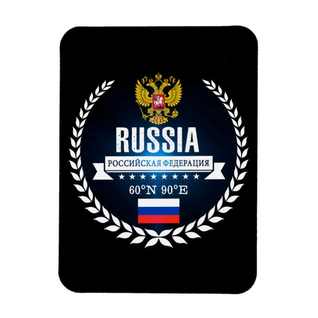 Russland Magnet (Vertikal)