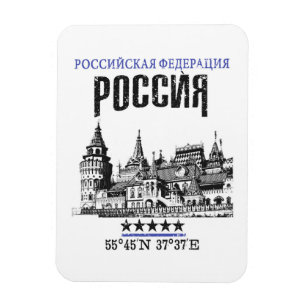 Russland Magnet