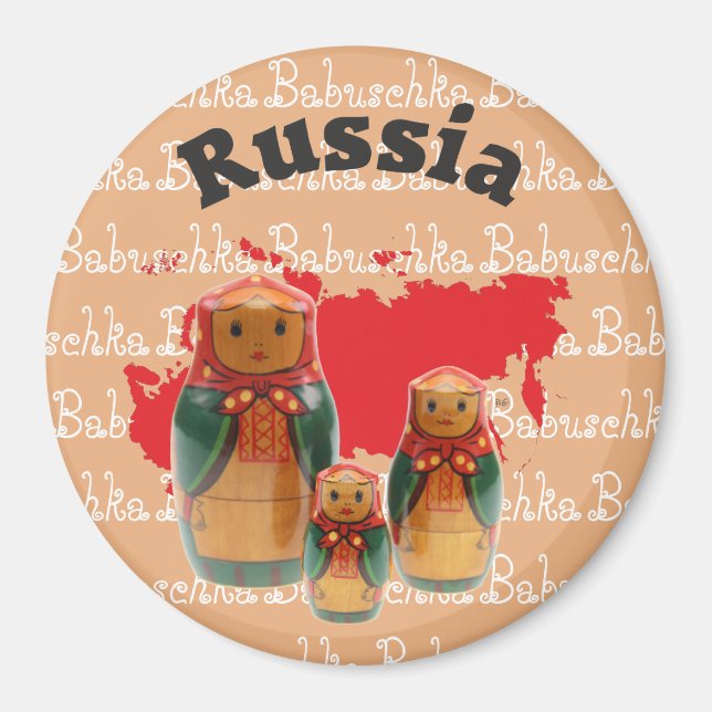 Russland - Magnet (Vorne)