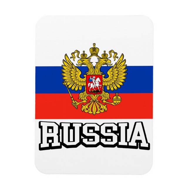 Russland Magnet (Vertikal)