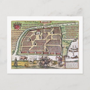 RUSSLAND: MOSKAU, 1591 POSTKARTE