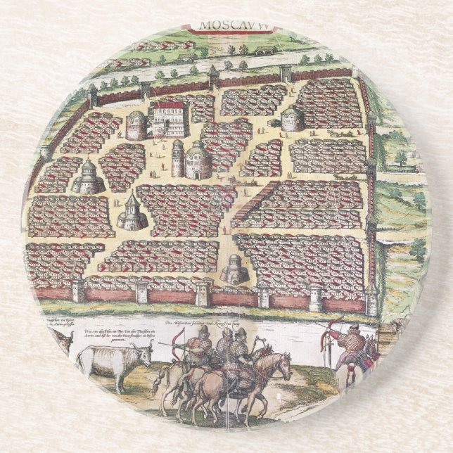 RUSSLAND: MOSKAU, 1591 UNTERSETZER (Vorne)