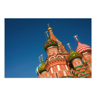 Russland, Moskau, Kreml, Vasilij Blazsennij Fotodruck