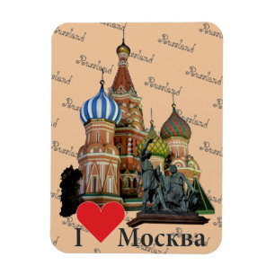 Russland Moskau Magnet
