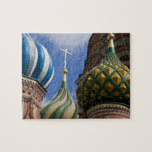 Russland, Moskau, Roter Platz. Basil