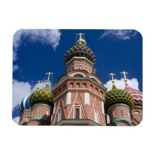 Russland, Moskau, Roter Platz. Basil 2 Magnet