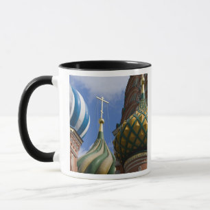Russland, Moskau, Roter Platz. Basil Tasse