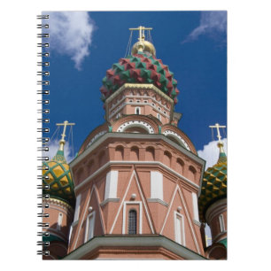 Russland, Moskau, Roter Platz. Basilius-Kathedrale Notizblock