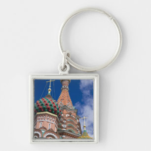 Russland, Moskau, Roter Platz. Basilius-Kathedrale Schlüsselanhänger
