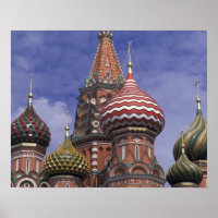 Russland, Moskau, Roter Platz. berühmte Zwiebeln d