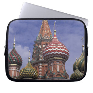 Russland, Moskau, Roter Platz. berühmte Zwiebeln v Laptopschutzhülle