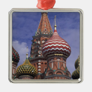 Russland, Moskau, Roter Platz. berühmte Zwiebeln v Ornament Aus Metall