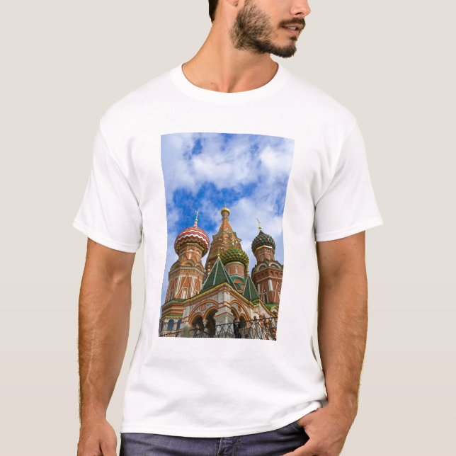 Russland, Moskau, Roter Platz, St. Basil T-Shirt (Vorderseite)