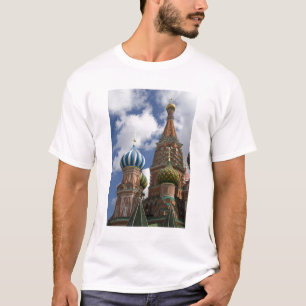 Russland, Moskau, Roter Platz. St. Basil's 4 T-Shirt