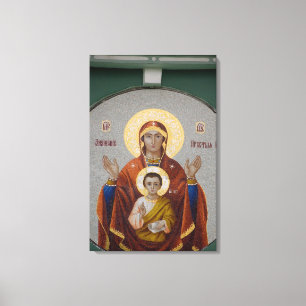 Russland, Moskau, Sperlingsberg, Dreifaltigkeitski Leinwanddruck