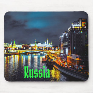 Russland oder Russische Föderation Moskau in der N Mousepad