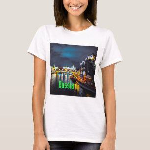 Russland oder Russische Föderation Moskau in der N T-Shirt