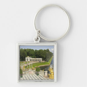 Russland. Petrodvorets. Peterhof-Palast. Peter der Schlüsselanhänger