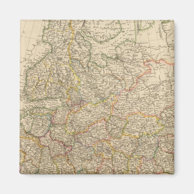 Russland, Polen 2 Magnet (Vorne)