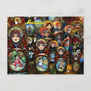 Russland Postkarte
