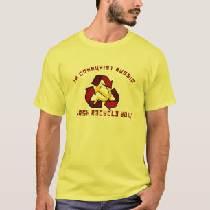Russland recycelt T-Shirt