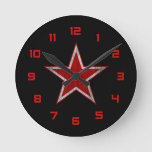 Russland roundel runde wanduhr