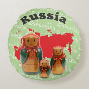 Russland - Russia Babuschka - Matrjoschka Kissen