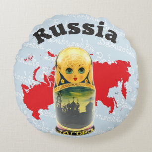 Russland - Russia Babuschka - Matrjoschka Kissen