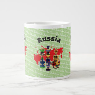 Russland - Russia Babuschka - Matrjoschka Tasse