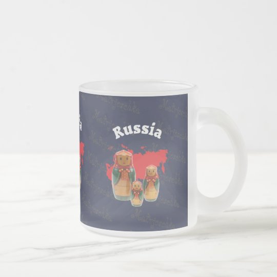 Russland - Russia Babuschka - Matrjoschka Tasse