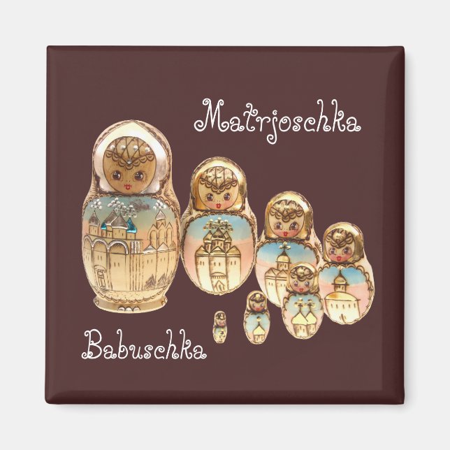 Russland - Russia Magnet (Vorne)