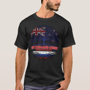 Russland Russische Neuseeländer New Zealand Treot T-Shirt