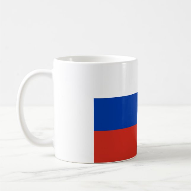 Russland (Russische) Tasse der Flaggen (Links)