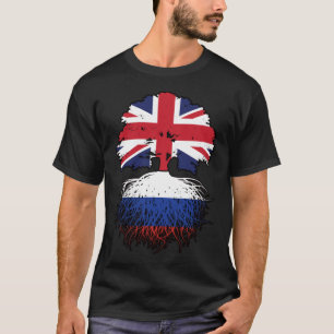 Russland Russisches Großbritannien Großbritannien T-Shirt