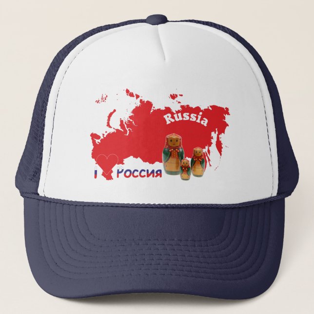 Russland - Sockel Truckerkappe (Vorderseite)