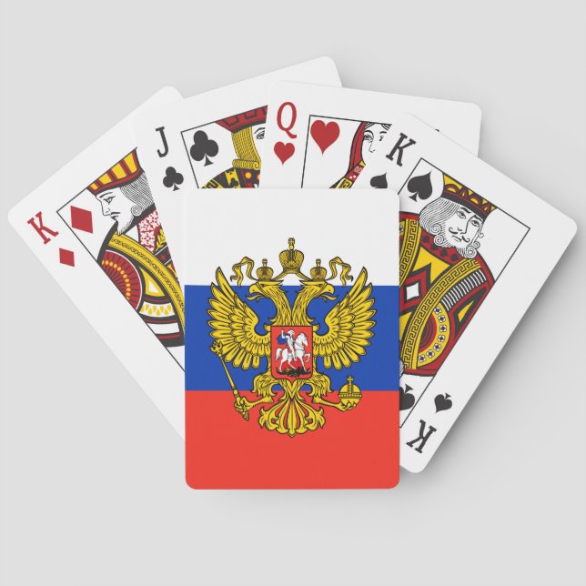 Russland Spielkarten (Rückseite)