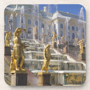 Russland, St. Petersburg, Die Große Kaskade, Untersetzer