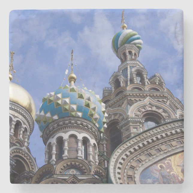 Russland, St. Petersburg, Nevsky Prospekt, The 2 Steinuntersetzer (Vorderseite)