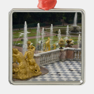 Russland, St. Petersburg, Peterhoff (auch Ornament Aus Metall