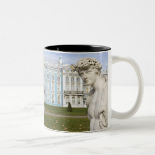 Russland, St. Petersburg, Puschkin, Catherine's 3 Zweifarbige Tasse