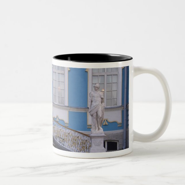 Russland, St. Petersburg, Puschkin, Catherine's 5 Zweifarbige Tasse (Rechts)