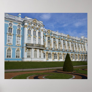 Russland, St. Petersburg, Pushkin, Katharinas 4 Poster