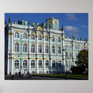 Russland, St. Petersburg, Winterpalast, Die 2 Poster