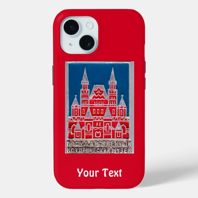 Russland Staat Historienmuseum Znachok Case-Mate iPhone Hülle (Rückseite)